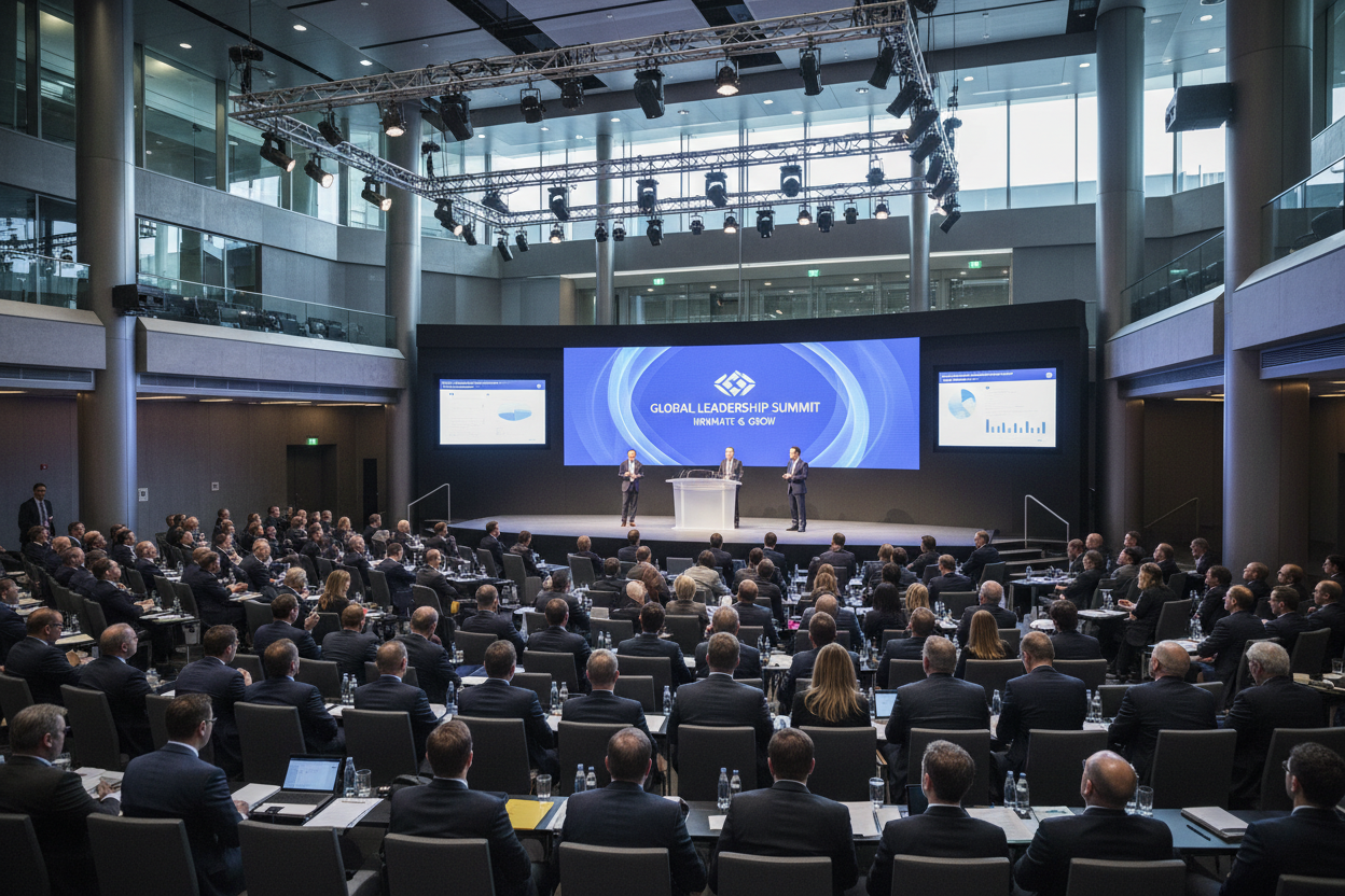 conference with many CEOs